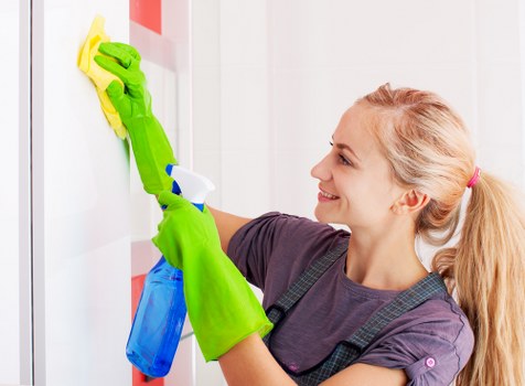 Professional carpet cleaner in TW13 working in a home interior