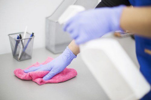 Image showing ethical carpet cleaning operations and workforce safety
