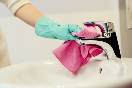 Fresh, healthy home interior after house cleaning in TW13