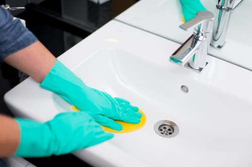 Local cleaner in TW13 maintaining a tidy kitchen and living space