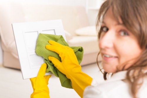 Office cleaning services in TW13 covering desks and shared spaces